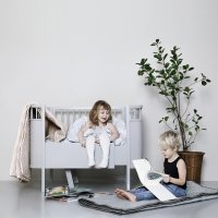 Couverture Quilt  - Gris